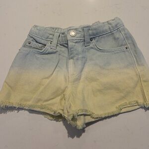 Girls 2T Ombre Denim Shorts